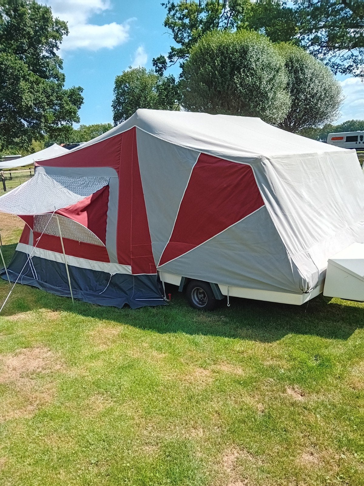 vouwagen, Ophalen, Beige, Aanwezig, Camp-Let