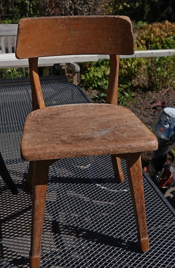 vintage kinderstoeltjes 2 stuks, Ophalen of Verzenden, Gebruikt, Overige typen