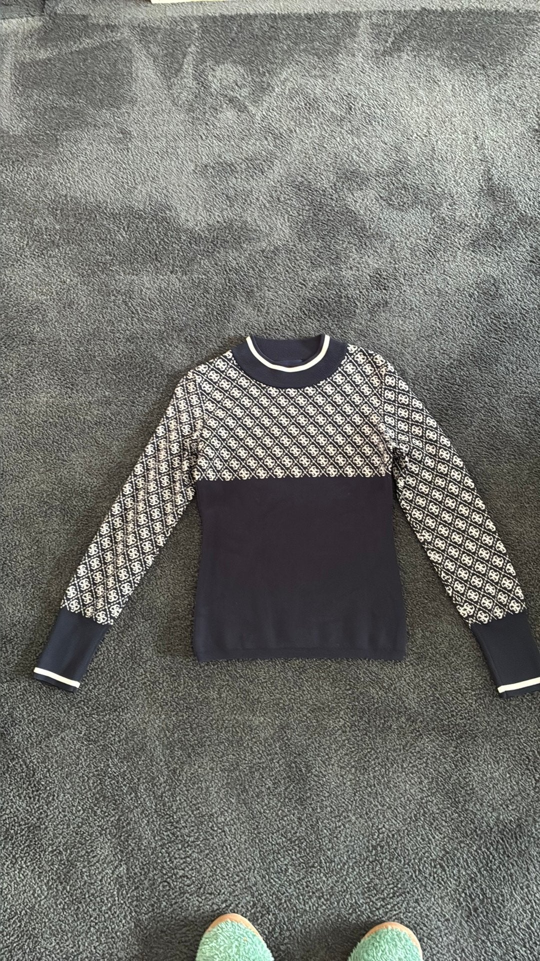 Guess trui maat M, Kleding | Dames, Ophalen of Verzenden, Gedragen, Maat 38/40 (M), Blauw