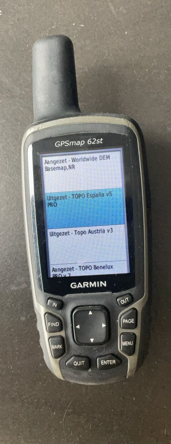 Garmin GPS, Ophalen, Zo goed als nieuw, Overige gebieden, Landkaarten