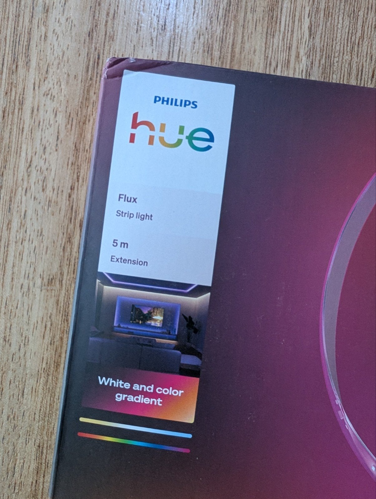 Philips Hue Flux Strip Light 5m Extension, Kleur aanpasbaar, Ophalen of Verzenden, Nieuw, Philips Hue
