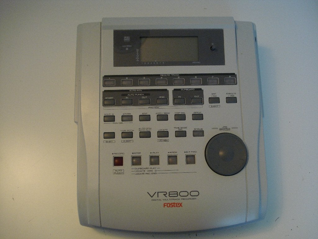 Fostex VR800 digitale 8 sporen multitrack recorder., Ophalen of Verzenden, Zo goed als nieuw, Audio