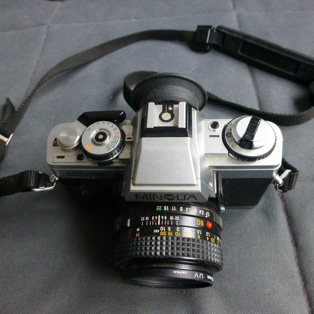*Minolta XG-m camera, Ophalen of Verzenden, Gebruikt, Compact, Minolta
