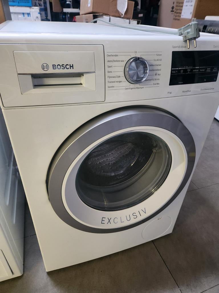 Bosch WAU28T95NL Wasmachine - 9 kg, 1400 toeren, Witgoed en Apparatuur, Ophalen, 1200 tot 1600 toeren, 8 tot 10 kg, Zo goed als nieuw