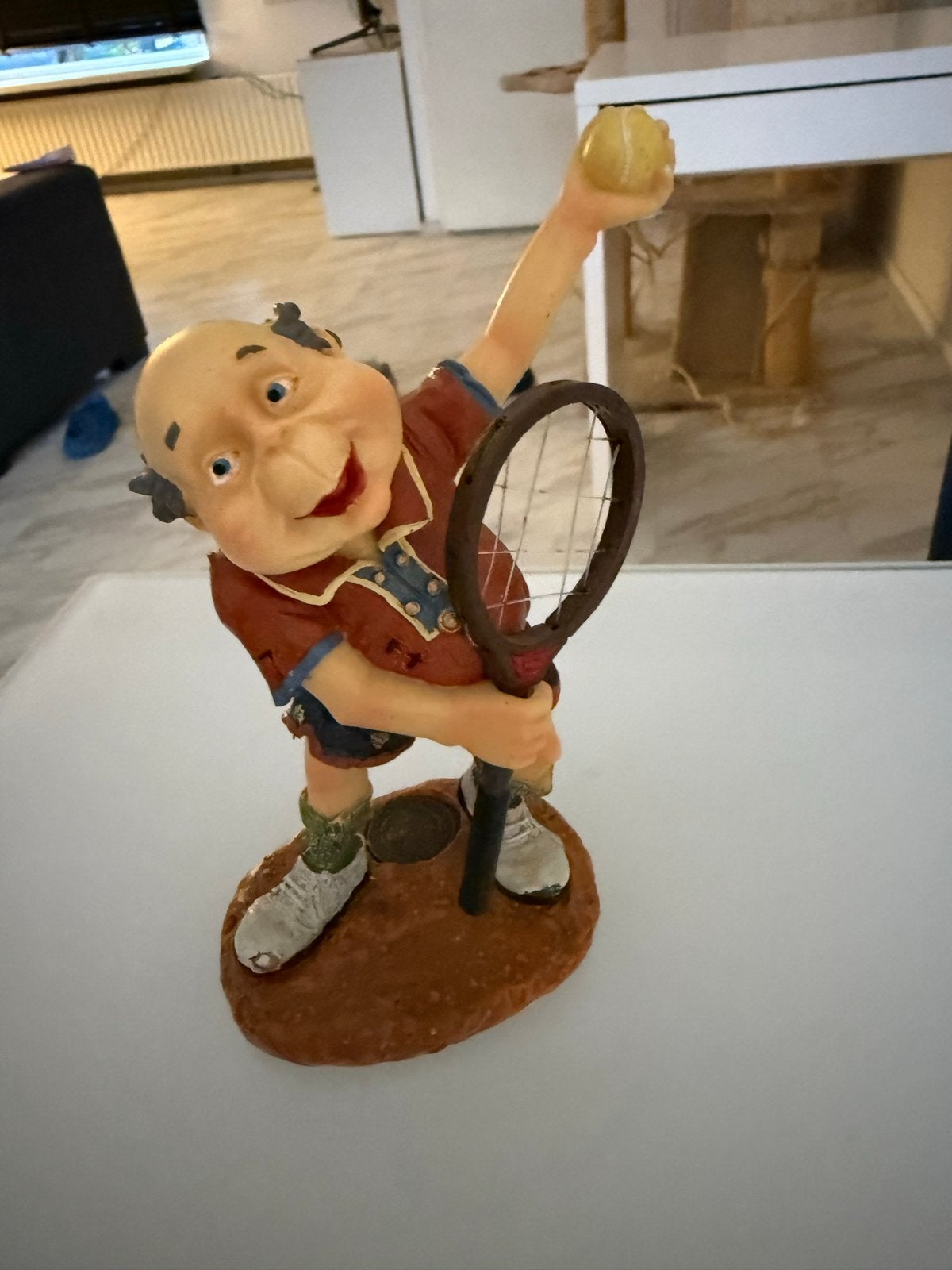 De Laaf Collectie Tennisbeeldje - Zeldzaam verzamelobject, Ophalen of Verzenden, Zo goed als nieuw, Laaf