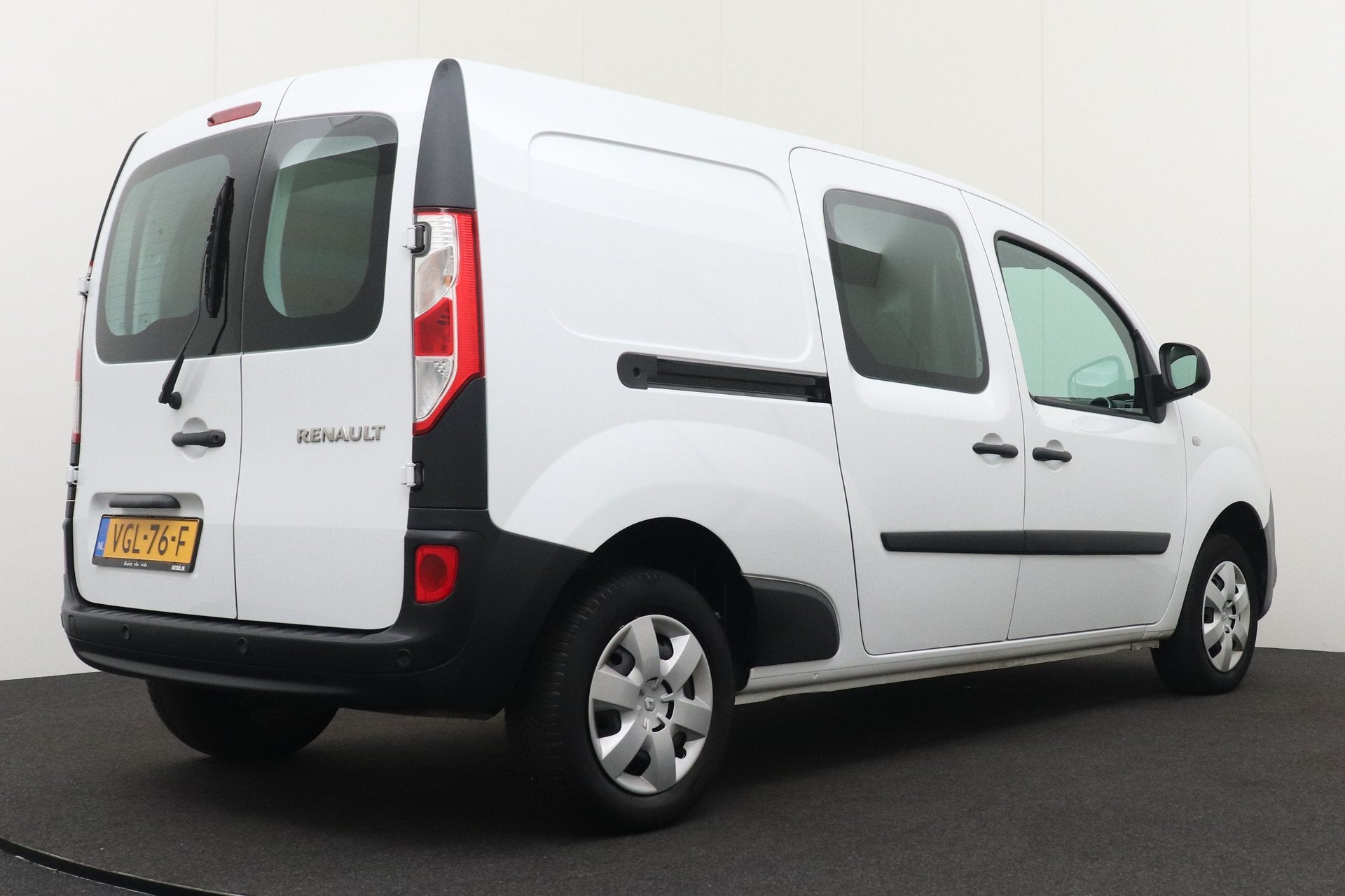 Renault Kangoo Z.E. Maxi XL Koopaccu Cruise Control Bluetoot, Dealer onderhouden, Stof, Gebruikt, Wit