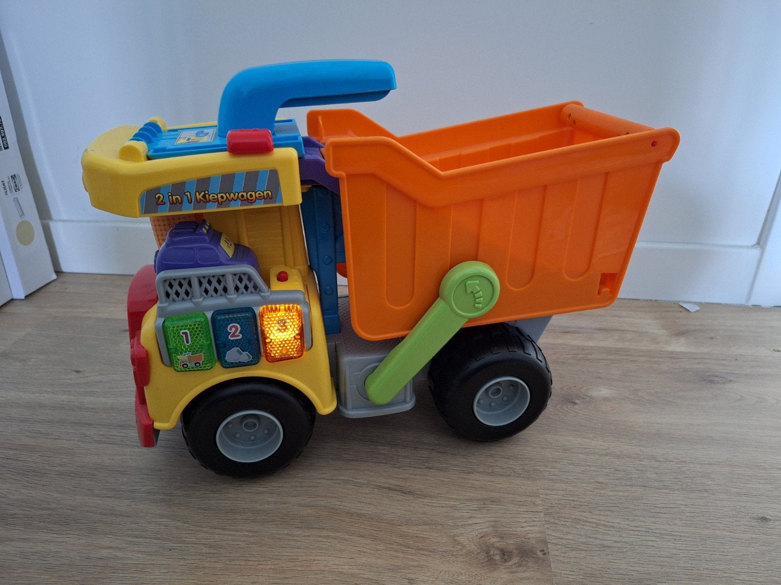 vtech kiepwagen, Ophalen, Gebruikt