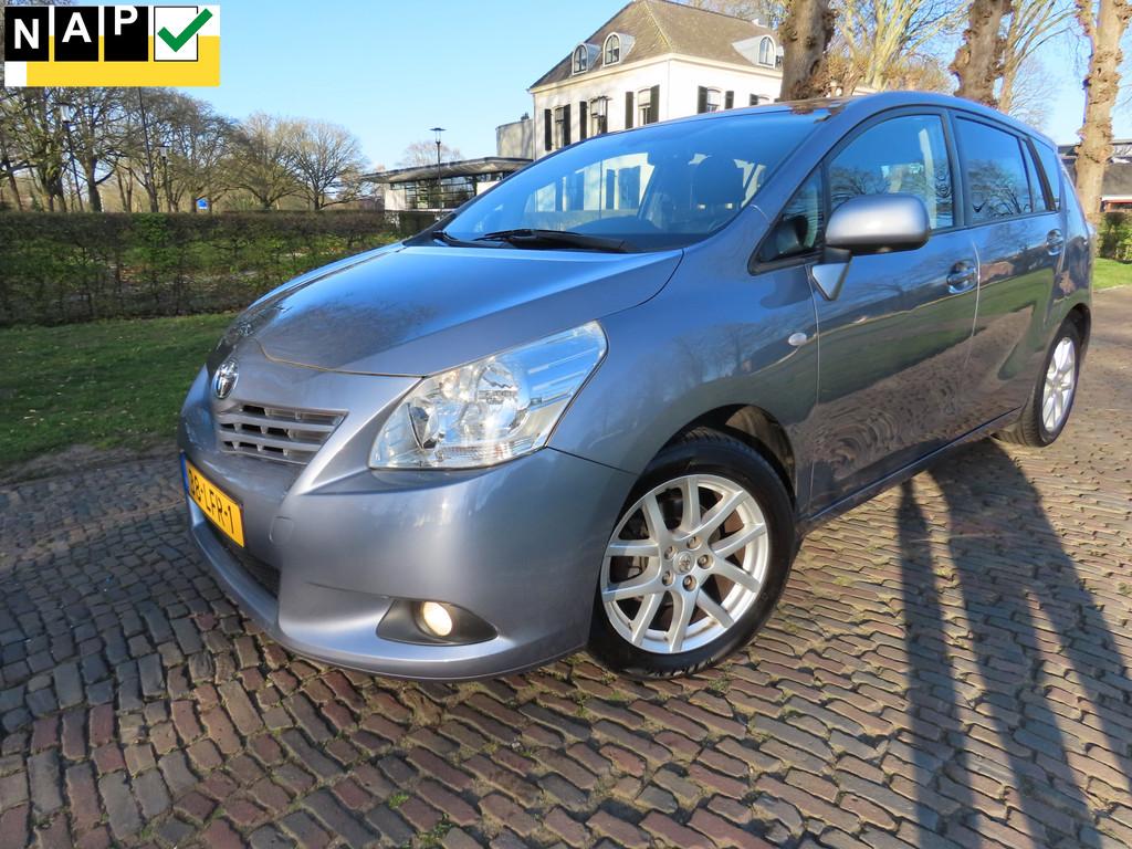Toyota Verso 1.8 VVT-i Panoramic 7p. Achteruitrijcamera Pano, Voorwielaandrijving, Gebruikt, 4 cilinders, Blauw