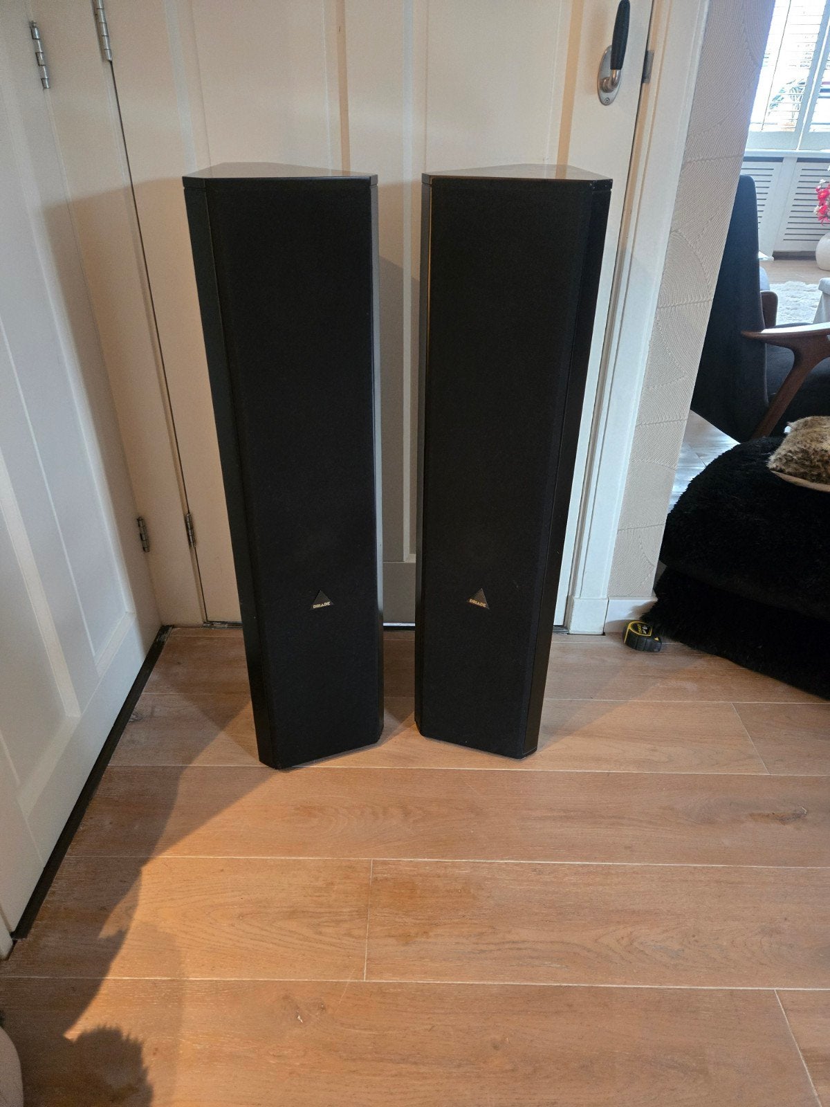 Zeer fraaie Driade speakers, set van 2, Audio, Tv en Foto, Stereo speakers, Gebruikt, Minder dan 60 watt, Ophalen