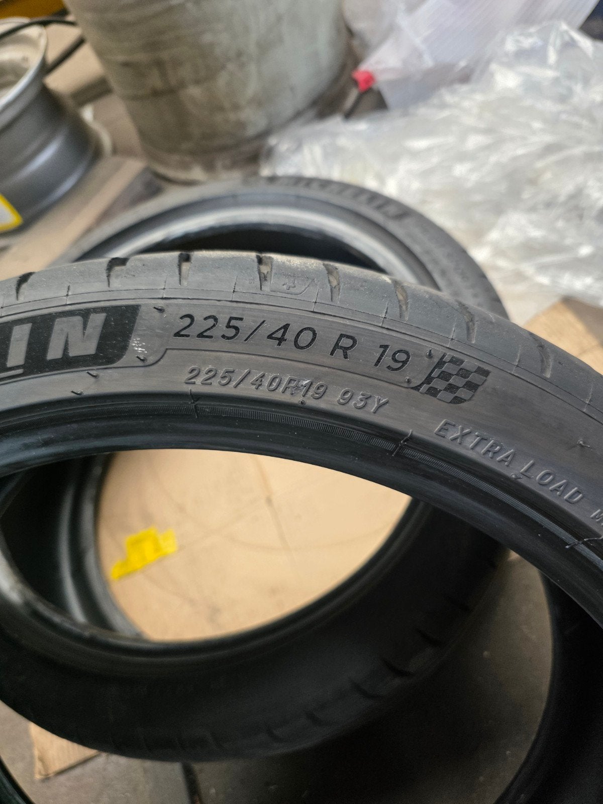 Michelin Pilot Sport 4S  - 225/40 R19 & 255/35 R19, Auto-onderdelen, Gebruikt, Band(en), Personenwagen, Ophalen