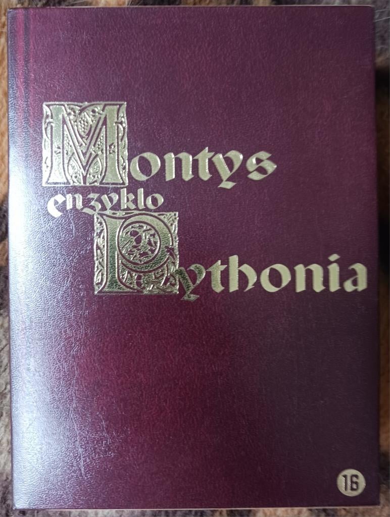 Monty Python's Enzyklo Pythonia, Vanaf 16 jaar, Boxset, Ophalen of Verzenden, Zo goed als nieuw