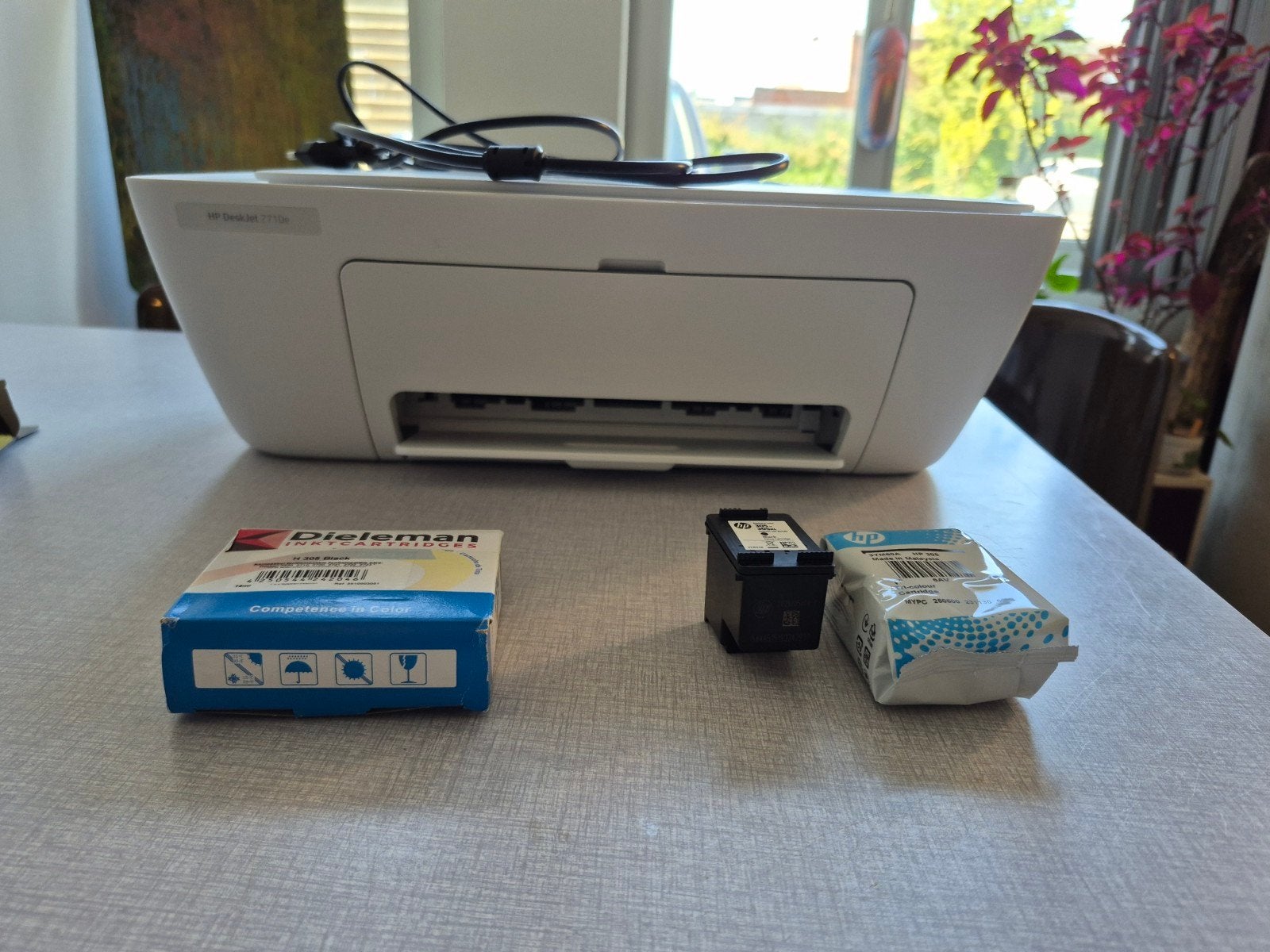 HP DeskJet 2720e All-in-One Printer inclusief cartridges, Ophalen, Kleur printen, Inkjetprinter, All-in-one