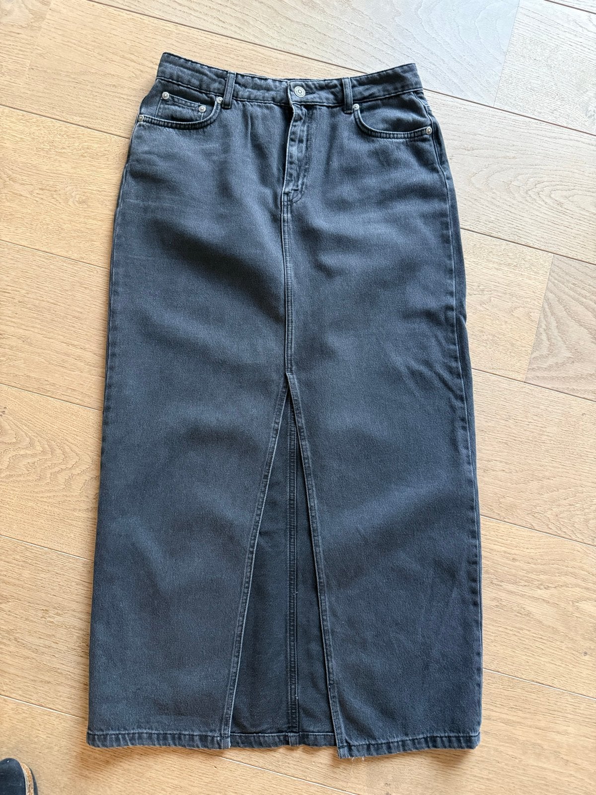 Sissy Boy denim rok - Maat M, Ophalen of Verzenden, Maat 38/40 (M), Zwart, Onder de knie