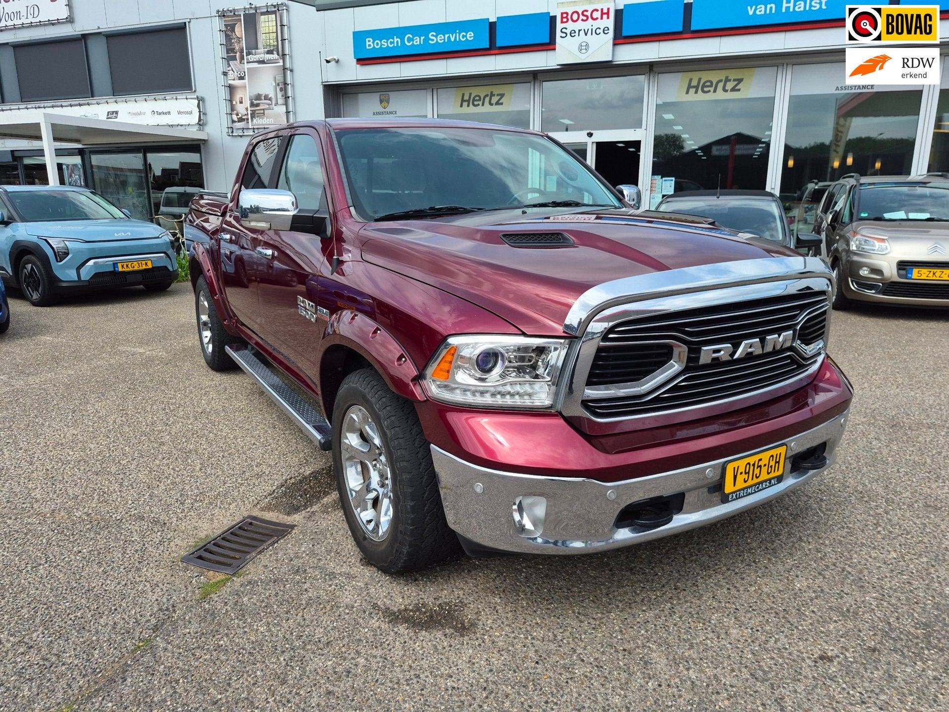 Dodge Ram 1500 5.7 V8 4x4 Quad Cab 6'4, Auto's, Dodge, Automaat, Gebruikt, 5654 cc, Traction-control
