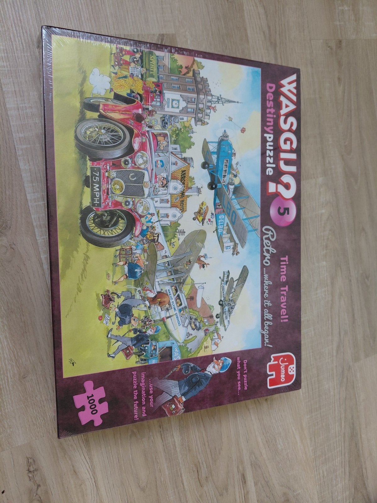 WASGIJ? 5 Retro Time Travel! Destiny Puzzel 1000 stukjes, Ophalen of Verzenden
