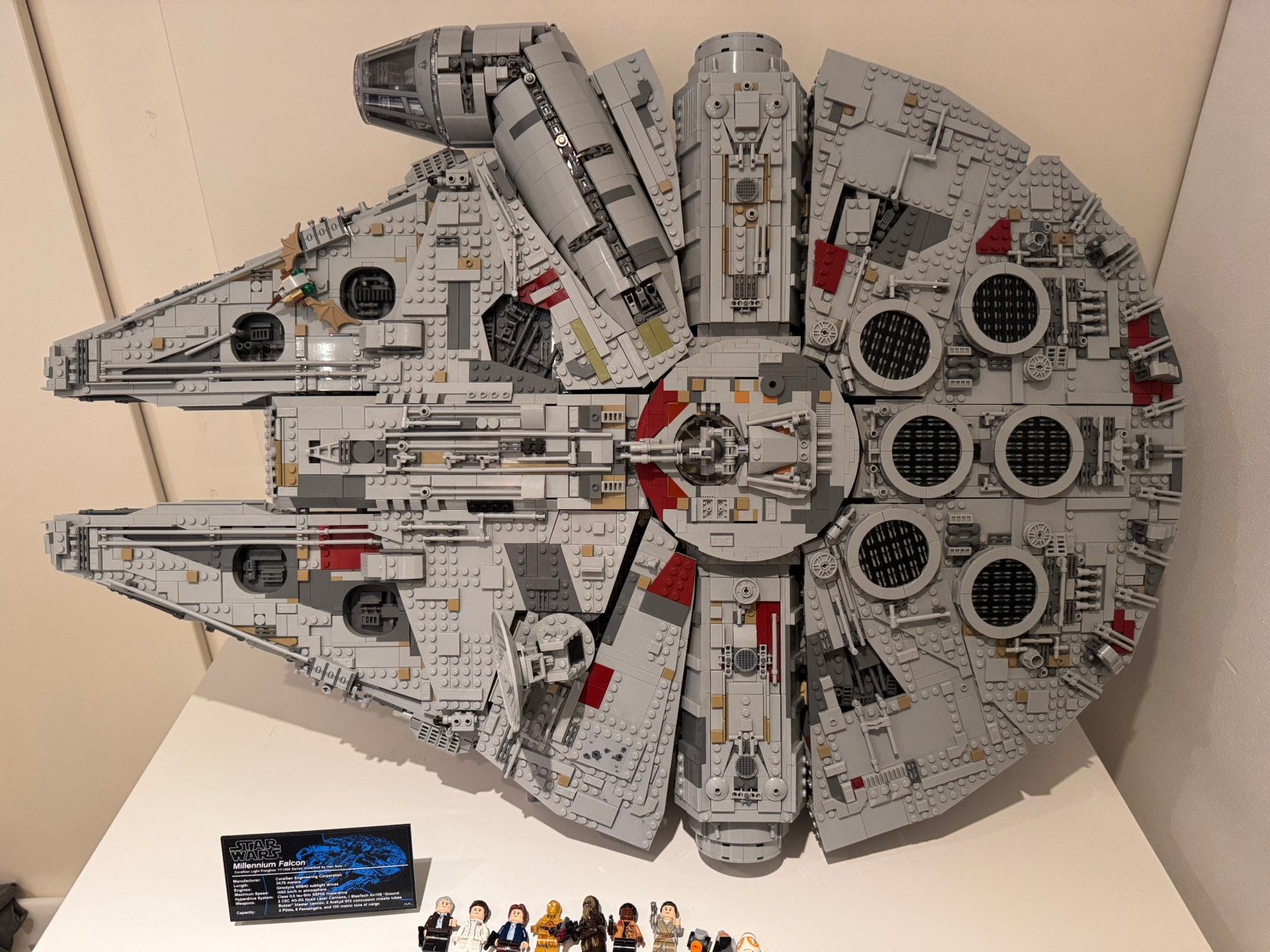 Lego star wars UCS millenium falcon 75192, Ophalen, Zo goed als nieuw