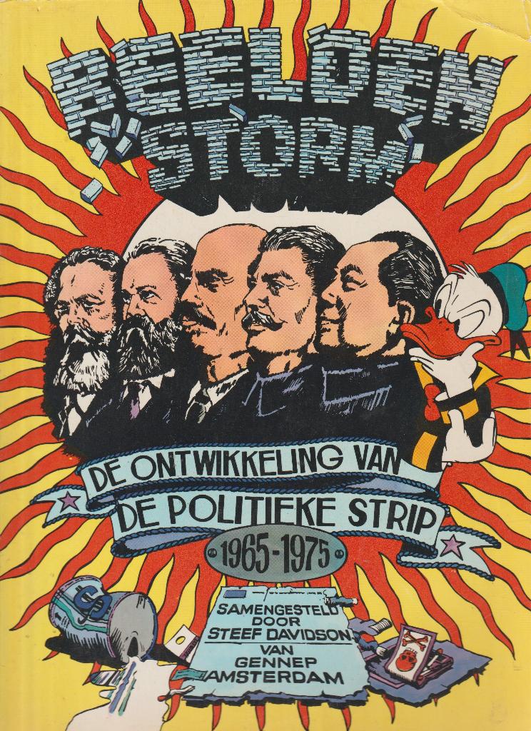 Beeldenstorm ontwikkeling van de politieke strip 1965-1975, Eén stripboek, Ophalen of Verzenden, Gelezen
