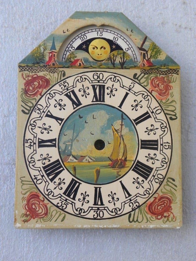 Wijzerplaatje met maan WUBA/Warmink, Ophalen of Verzenden