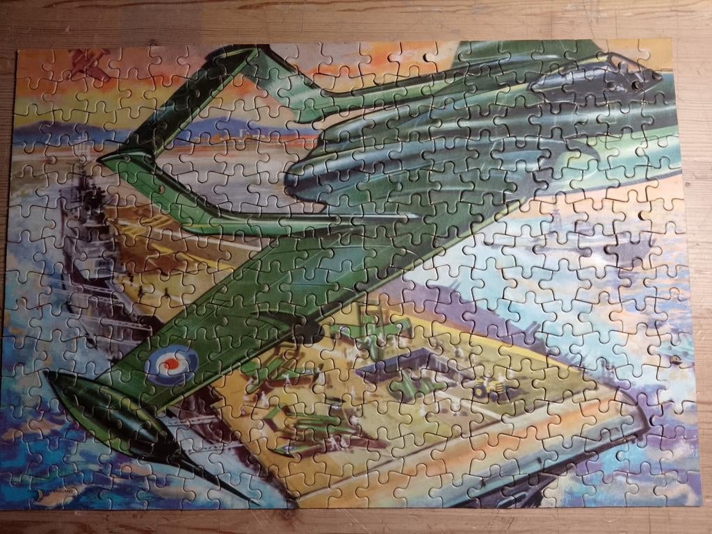 Hele mooie retro puzzel uit de jaren 70, Ophalen of Verzenden, Overige typen
