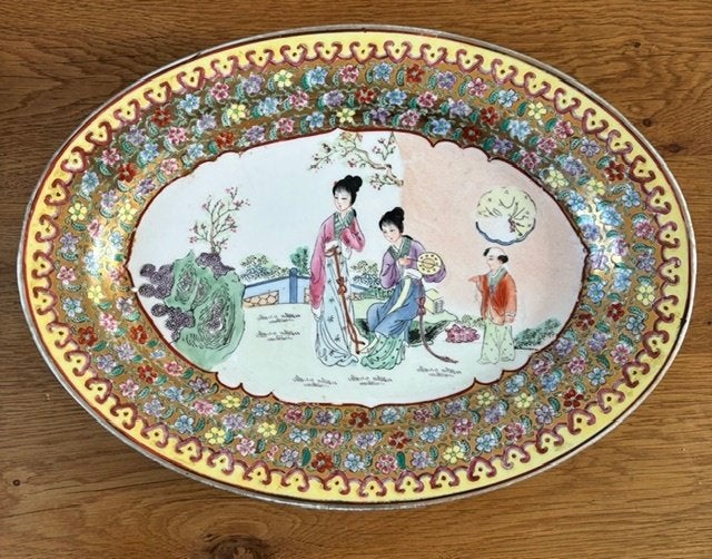 Chinees Wandbord, Ophalen of Verzenden