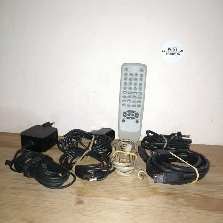 Verzameling Kabels + Afstandsbediening