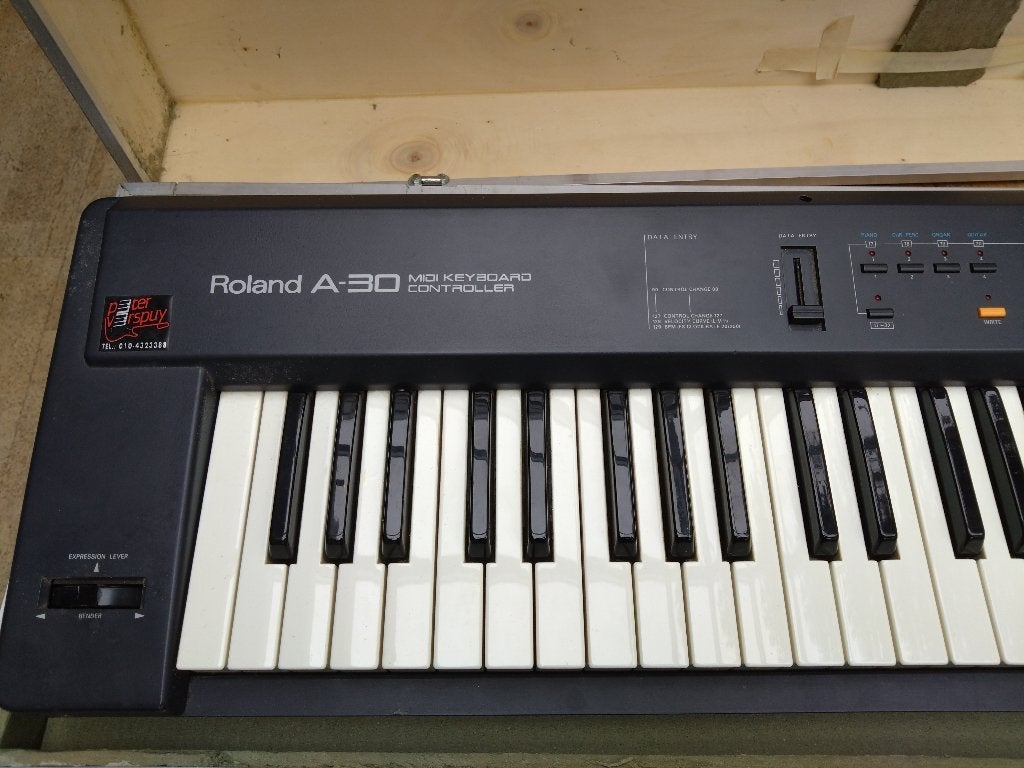 Roland A-30 midi controller-keyboard met RA-90 arranger, Muziek en Instrumenten, Gebruikt, Roland, Ophalen of Verzenden, Aanslaggevoelig