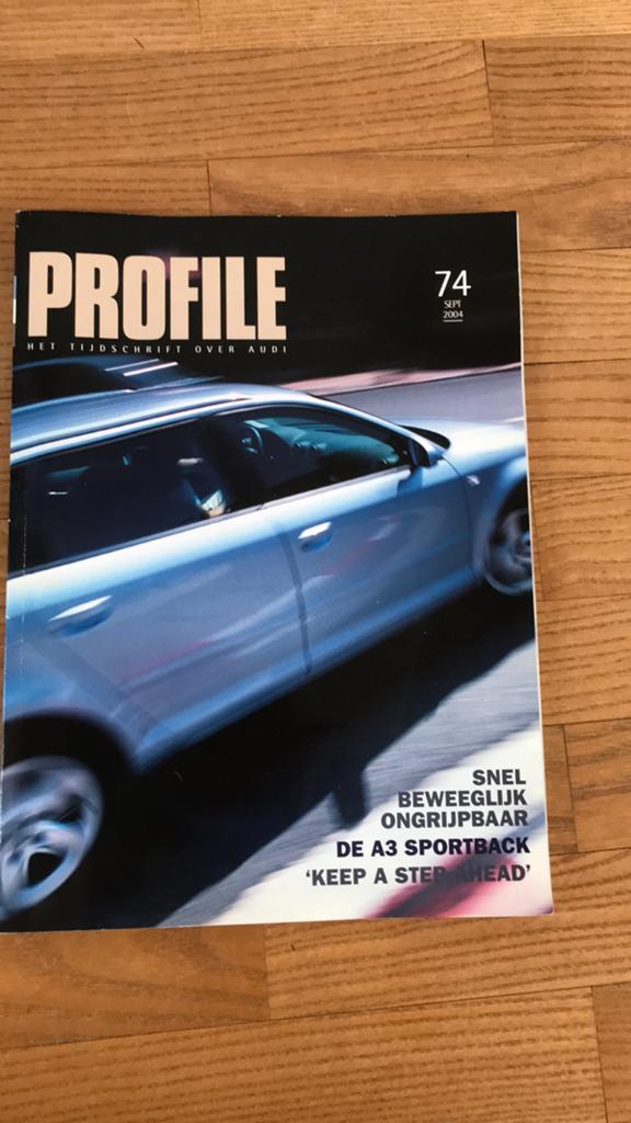 Audi tijdschrift 2004 profile, Ophalen of Verzenden, Zo goed als nieuw, Audi