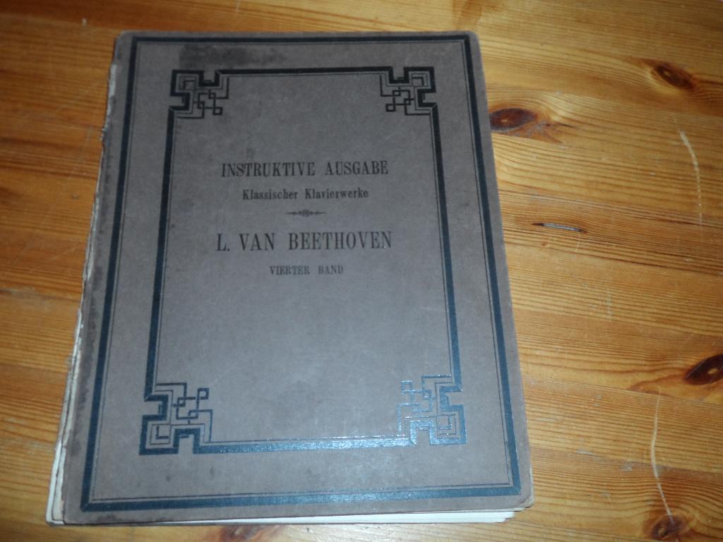 Beethoven - sonaten und andere werken - vierter band, Gebruikt, Klassiek, Ophalen of Verzenden, Artiest of Componist