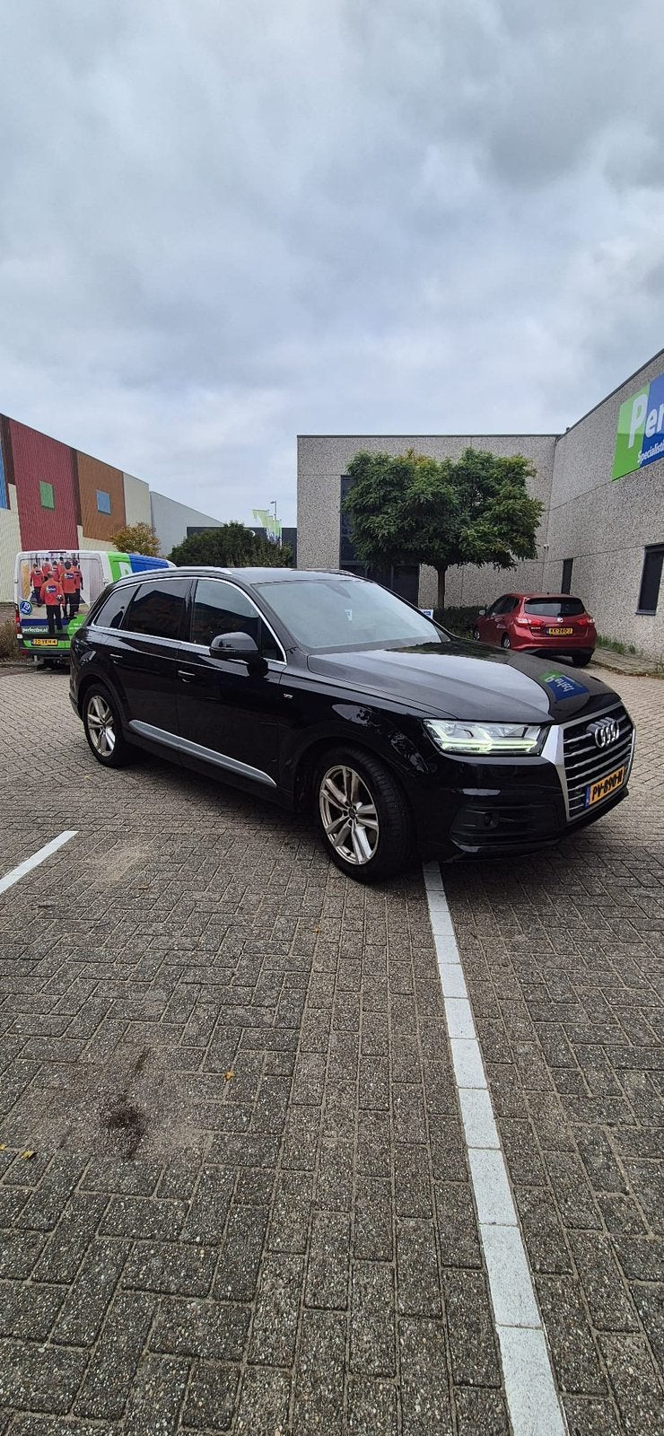 Audi Q7 3.0 TDI Ultra 218pk Quattro Tiptronic 7pl 2017 Zwart, Automaat, 241 €/maand, 7 stoelen, Zwart