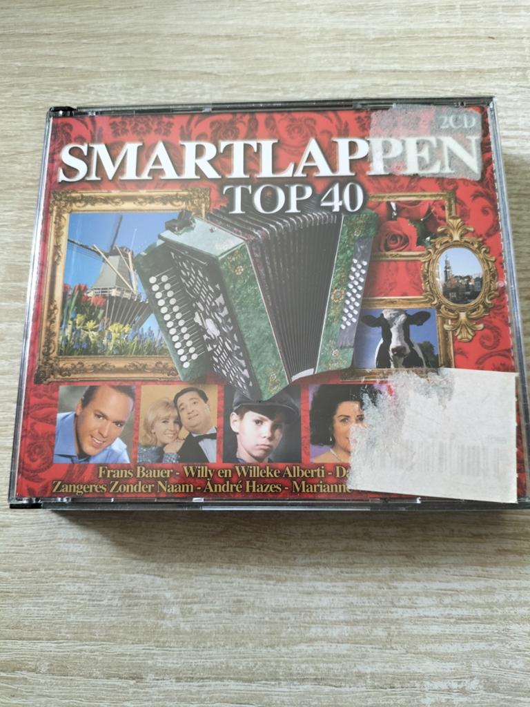 Smartlappen top 40 2 cd box, Ophalen of Verzenden, Nederlandstalig