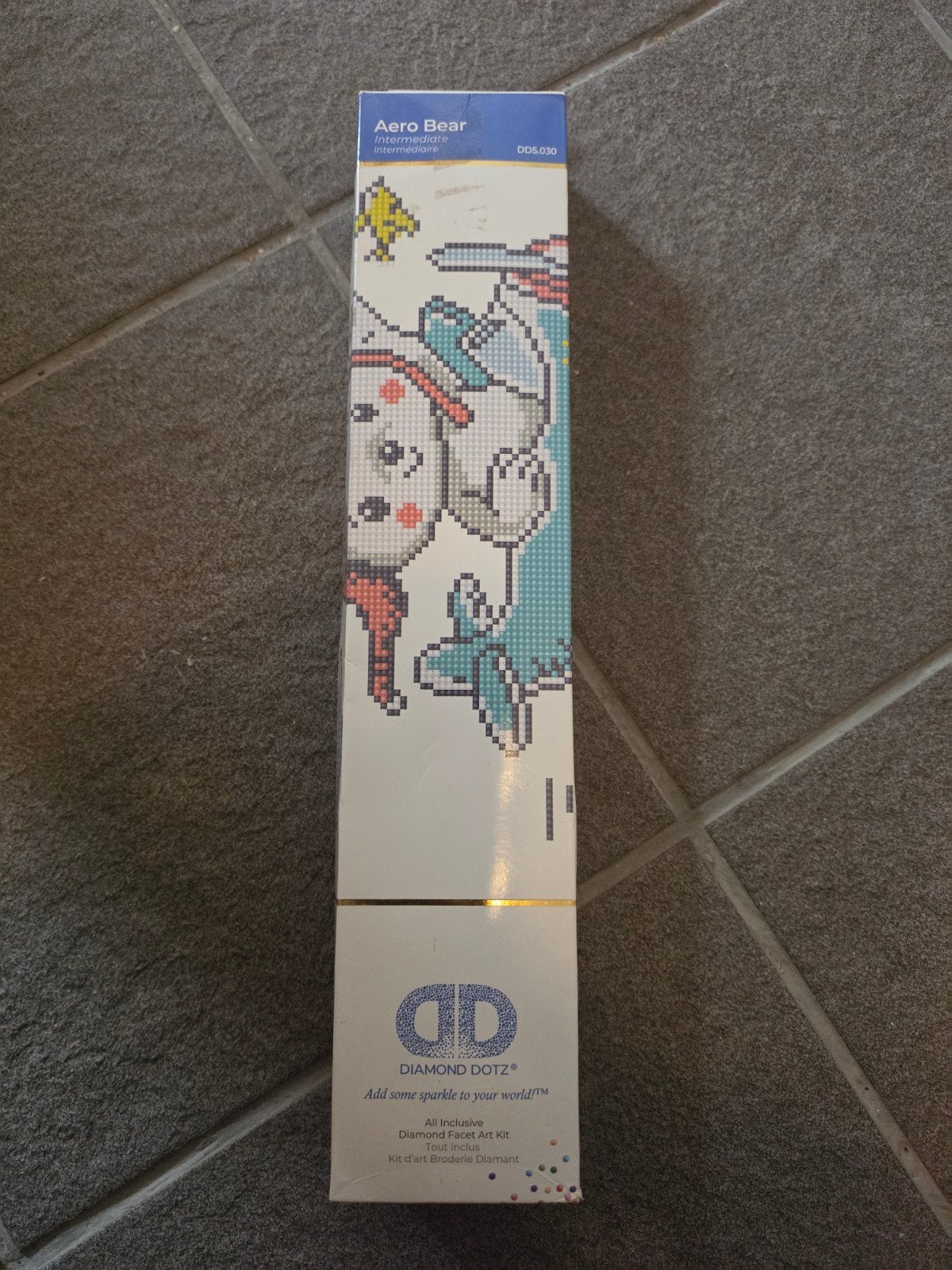 Diamond Dotz Aero Bear Diamond Painting Kit, Ophalen of Verzenden, Nieuw, Knutselwerk