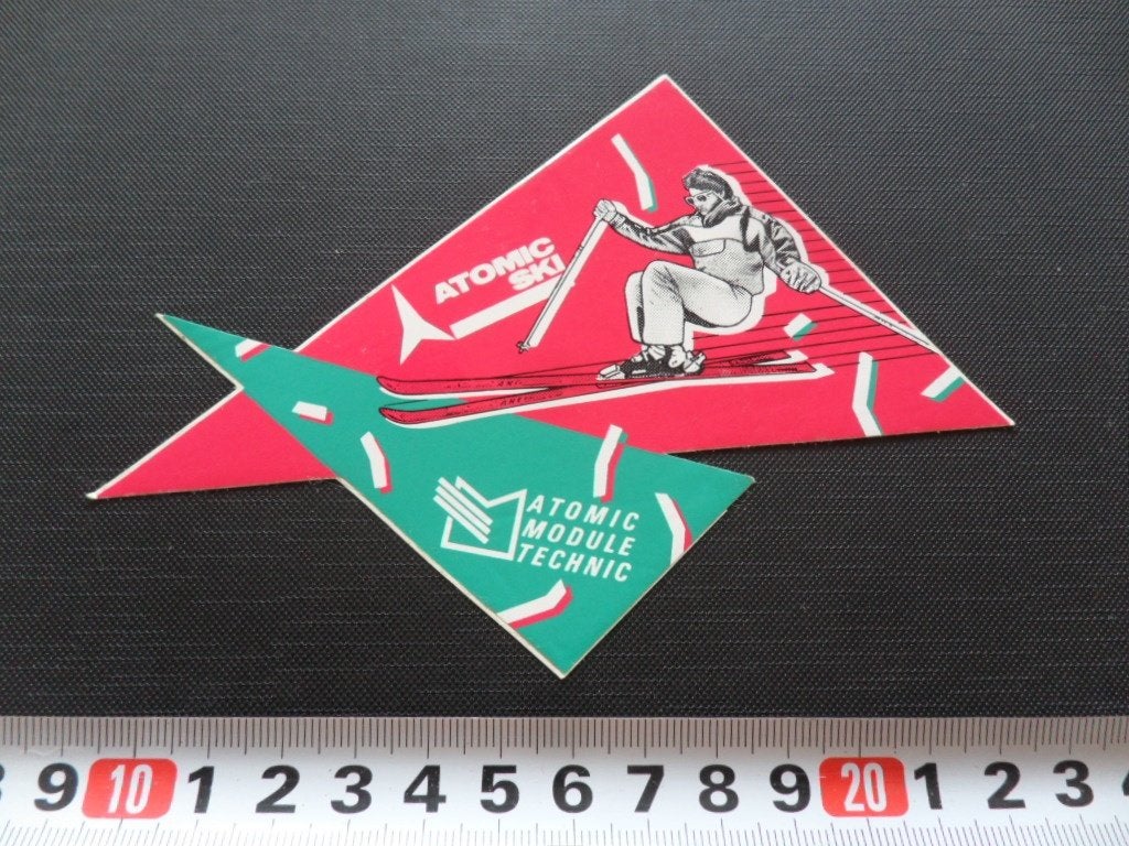 sticker ATOMIC SKI  Atomic Module Technic, Ophalen of Verzenden, Zo goed als nieuw