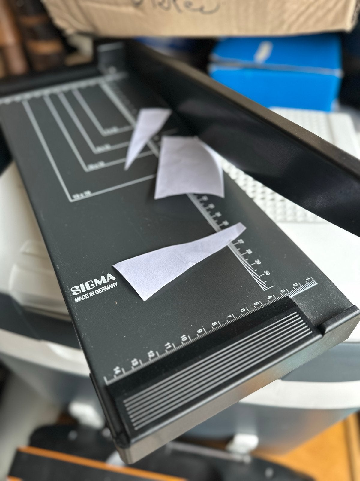 Sigma papiersnijder - Made in Germany, Gebruikt, Gereedschap of Toebehoren, Overige merken, Zwart