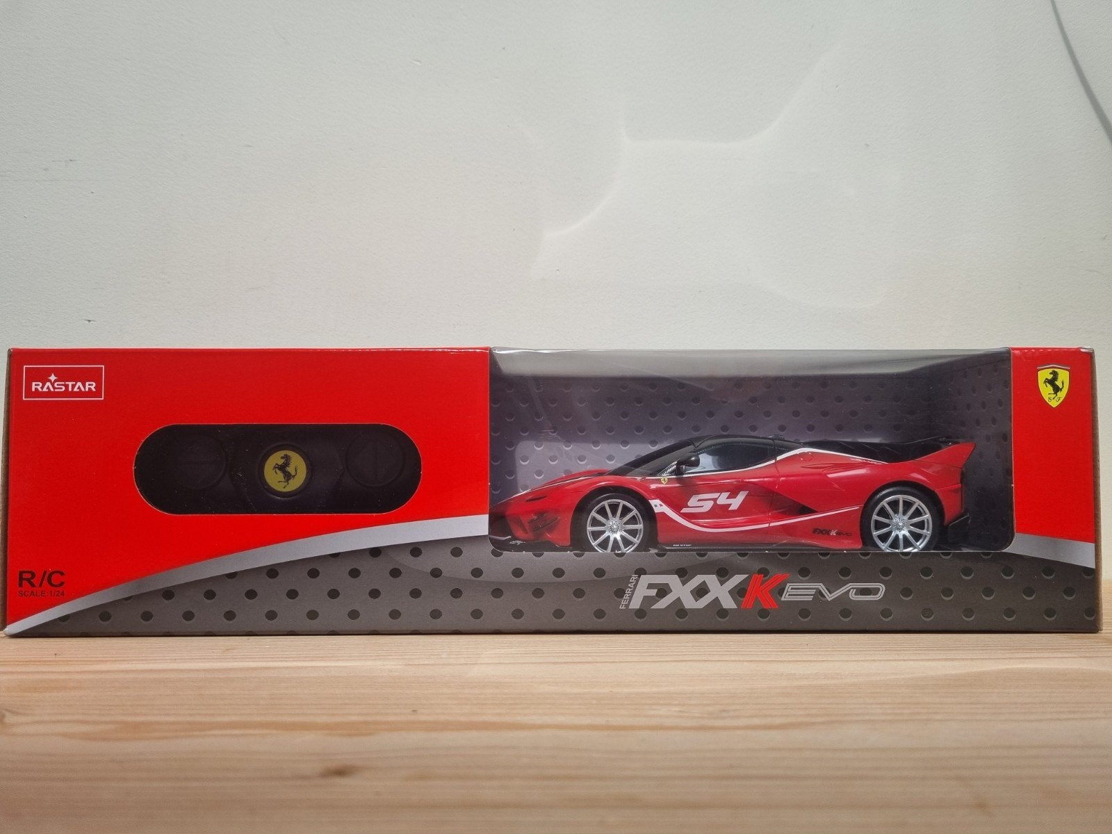 Rastar Ferrari FXX K Evo RC Auto 1:24 - Nieuw in Seal, Elektro, Nieuw, Ophalen of Verzenden, Auto onroad