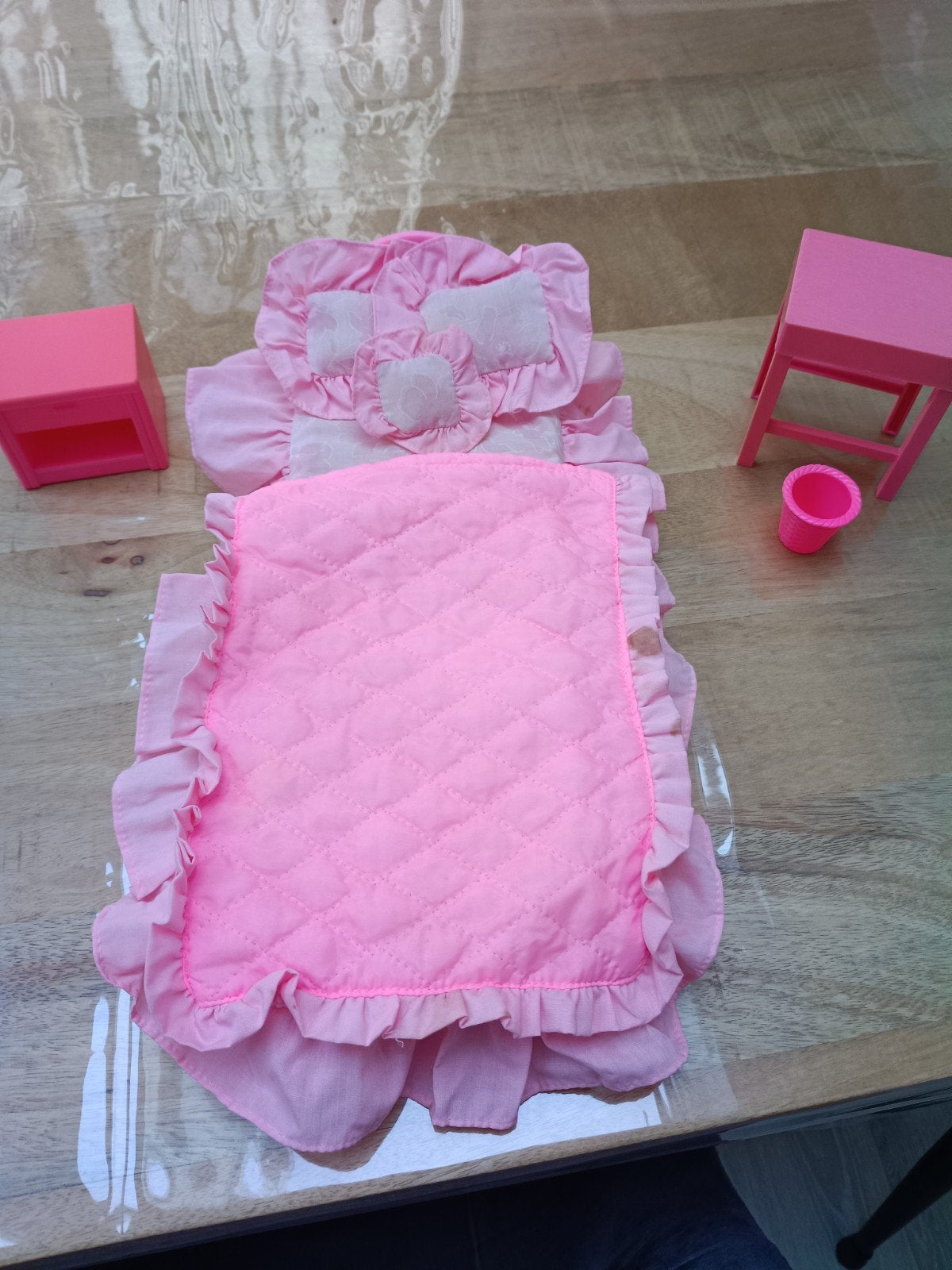 Barbie bed, Ophalen, Gebruikt