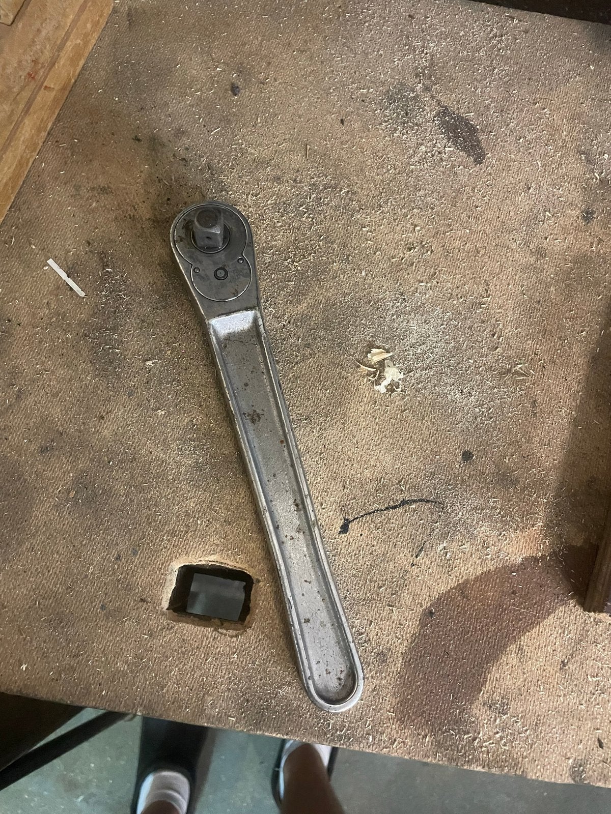 Snap-on ratel 1/2 inch - SV-71A USA, Ophalen, Gebruikt, Sleutel/ratel, Overige merken