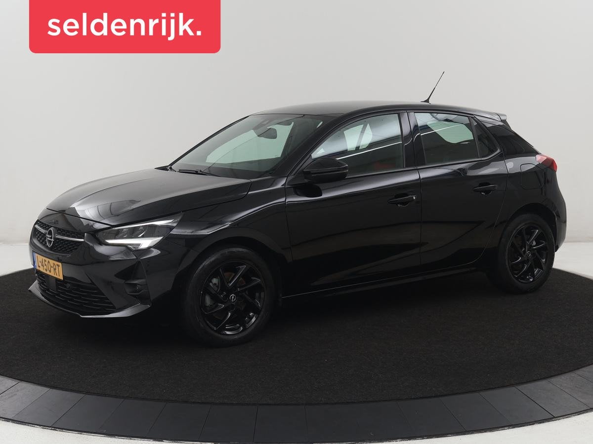 Opel Corsa 1.2 GS Line | Half leder | Cruise control | Carpl, Auto's, Voorwielaandrijving, Stof, Gebruikt, Euro 6