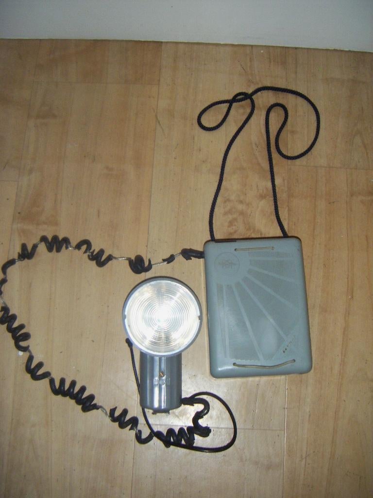Oude fotolamp,Ultrablitz,Coronet,1955-'60,vintage,flitslamp, Ophalen of Verzenden
