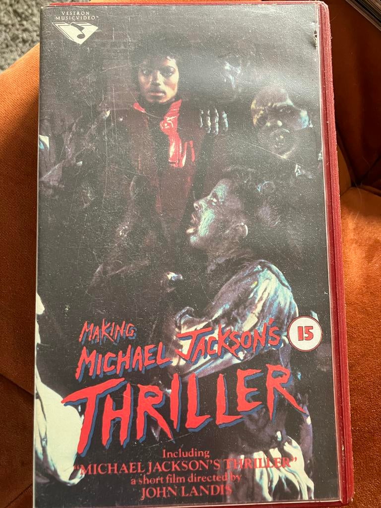 Making Michael Jackson's Thriller VHS, Verzamelen, Ophalen of Verzenden, Gebruikt