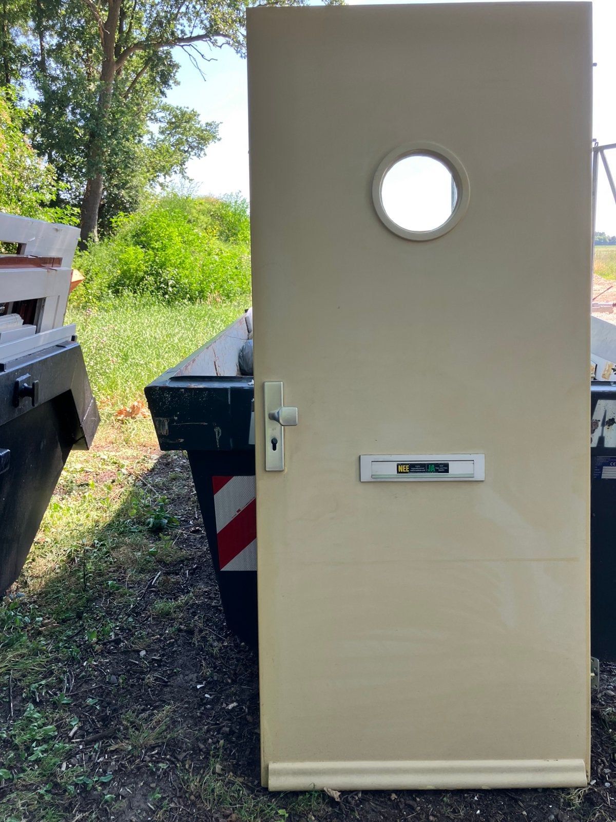 Voordeur 930x 2145, Ophalen, Zo goed als nieuw, Buitendeur, 200 tot 215 cm