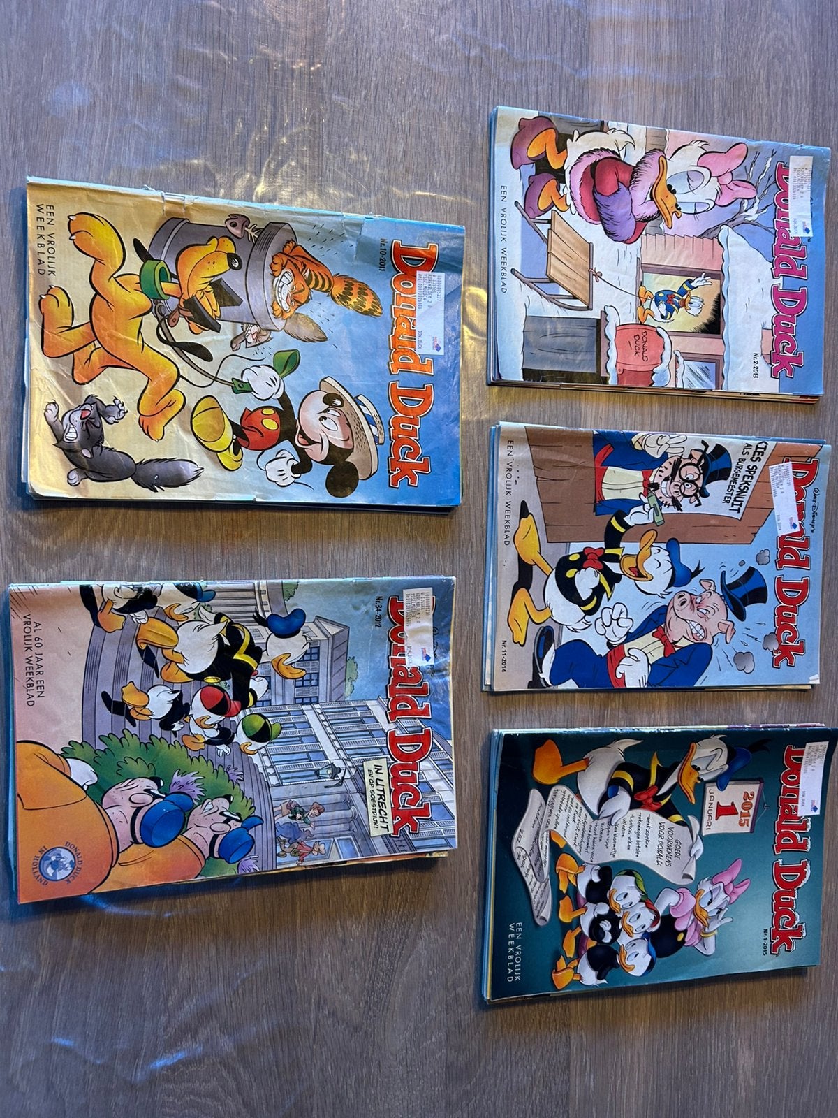 Donald duck, Meerdere comics, Ophalen of Verzenden, Zo goed als nieuw, Europa
