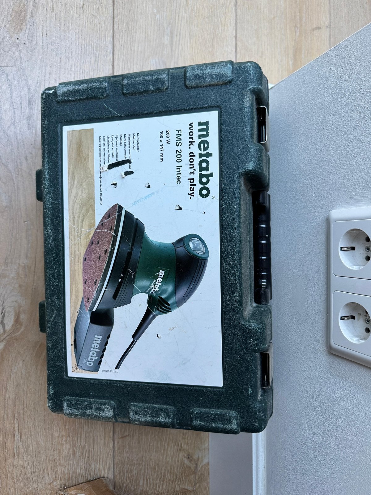 Metabo Schuurmachine, Ophalen, Zo goed als nieuw, Minder dan 600 watt, Vlakschuurmachine
