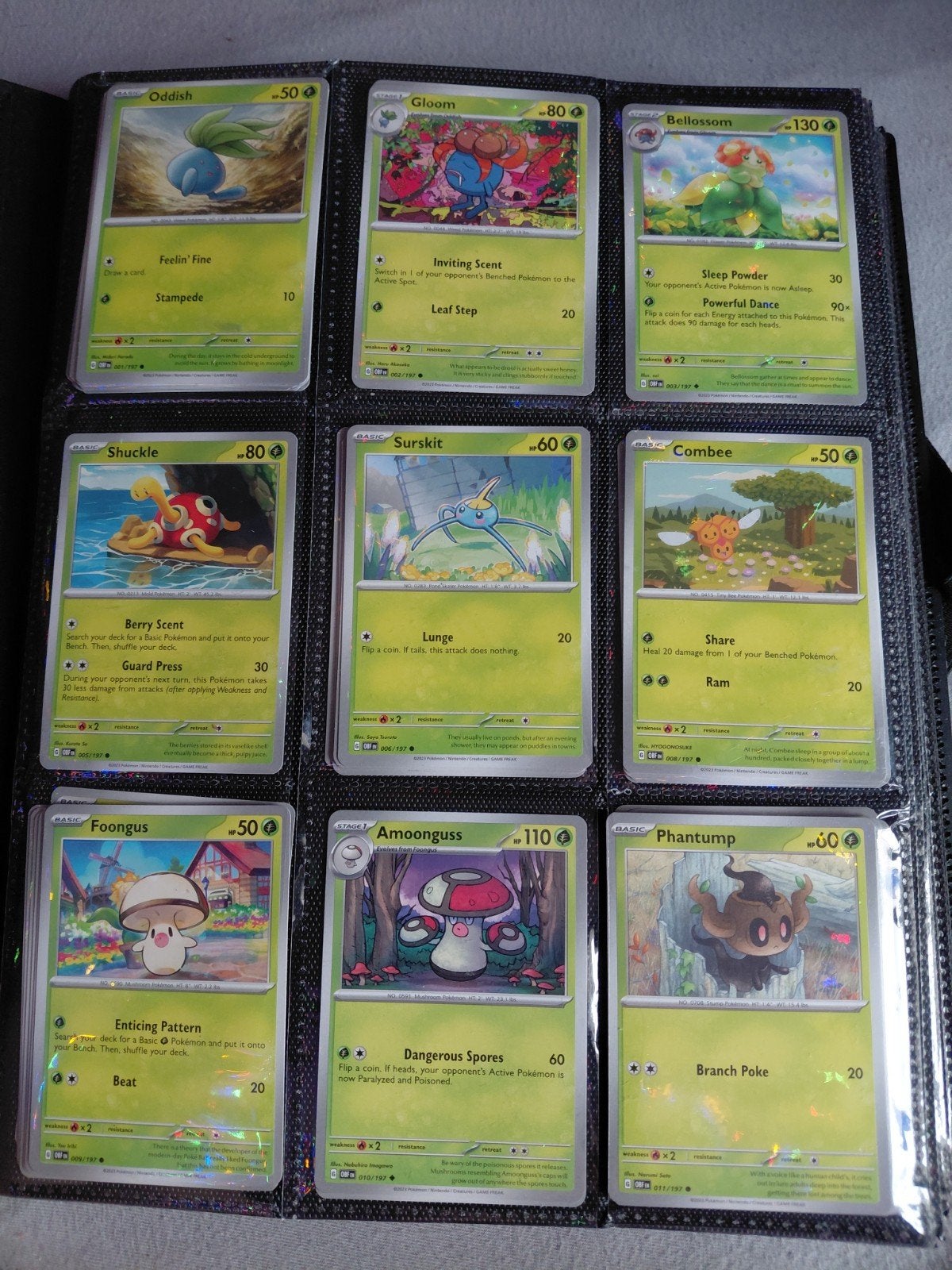Obf pokemon kaarten normaal, Ophalen of Verzenden