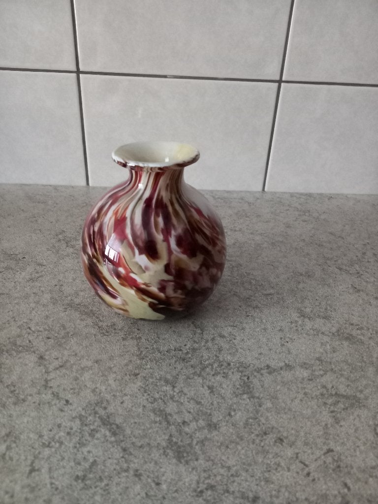 bolvaasje, Huis en Inrichting, Ophalen of Verzenden, Zo goed als nieuw, Meerkleurig, 13 cm