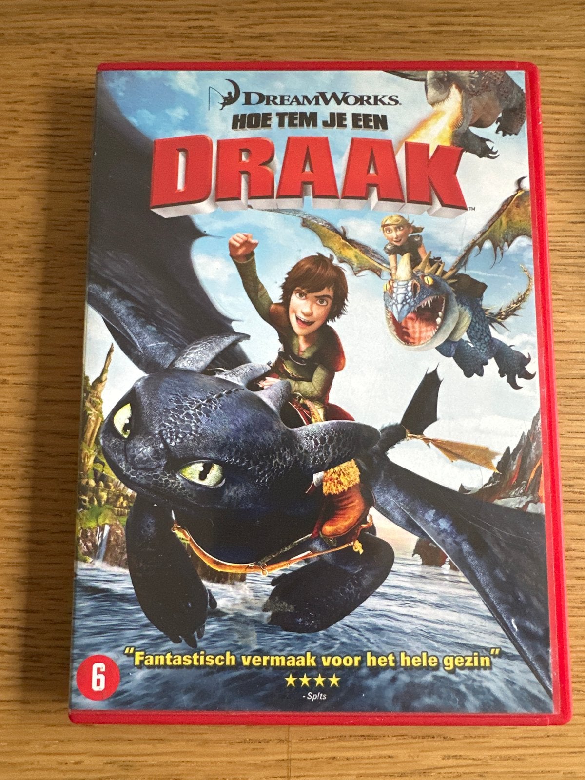 DreamWorks: Hoe Tem Je Een Draak - DVD, Animatie, Zo goed als nieuw, Vanaf 6 jaar, Film