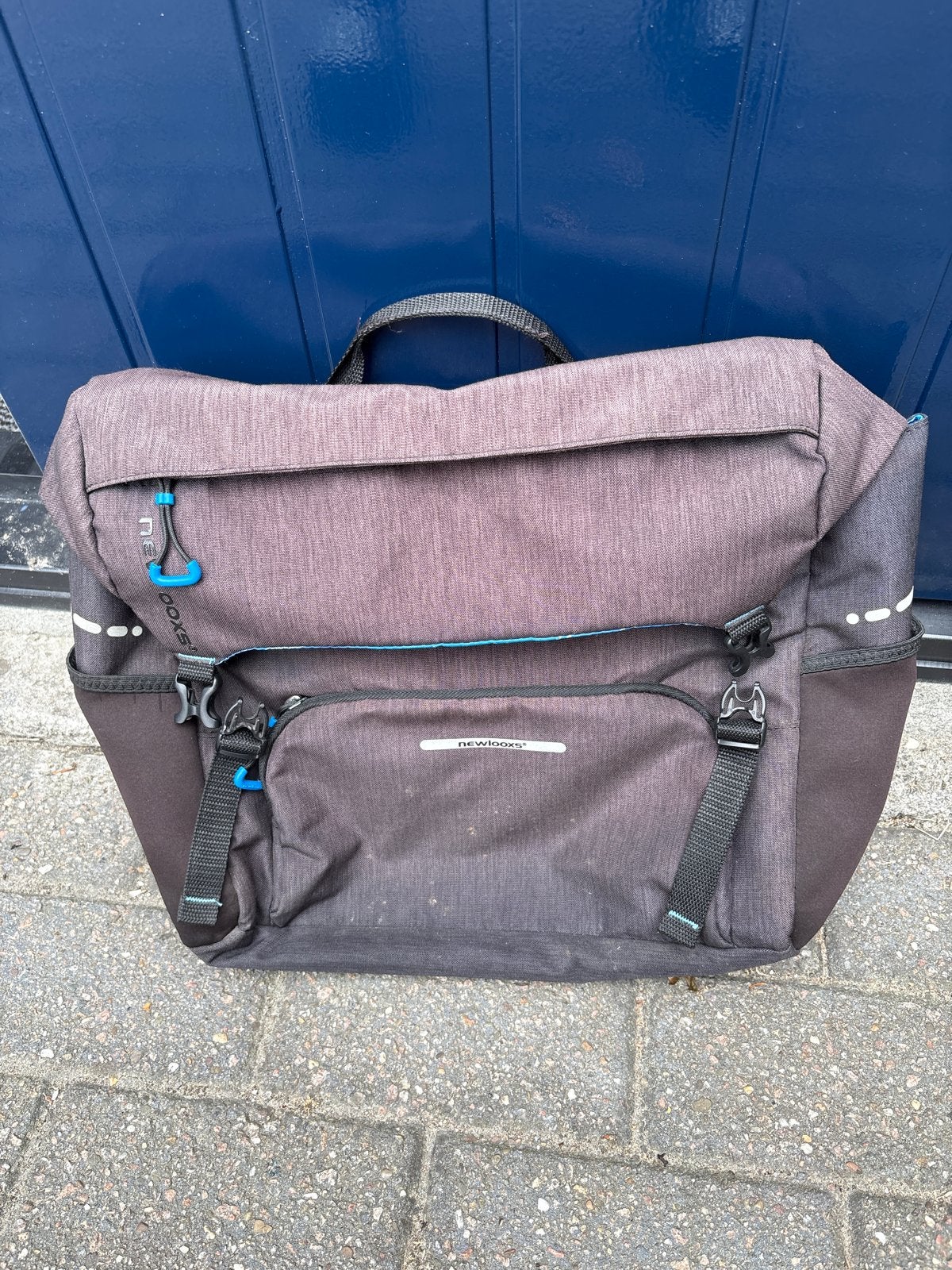 New Looxs fietstas, grijs, gebruikt, Fietsen en Brommers, Fietsaccessoires | Fietstassen, Gebruikt, Ophalen of Verzenden