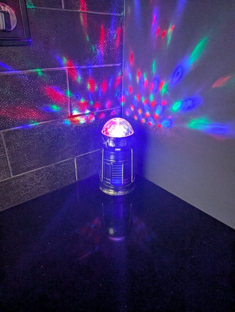 Zomer Party Disco lamp, Lantaarn, campinglamp, Ophalen of Verzenden, Zo goed als nieuw, Overige typen, Overige