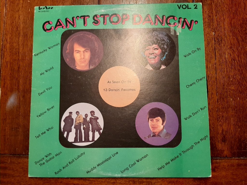 LP Can't stop dancin volume 2 / Various artists, Cd's en Dvd's, Vinyl | Verzamelalbums, Gebruikt, Ophalen of Verzenden, 1970 - 1979