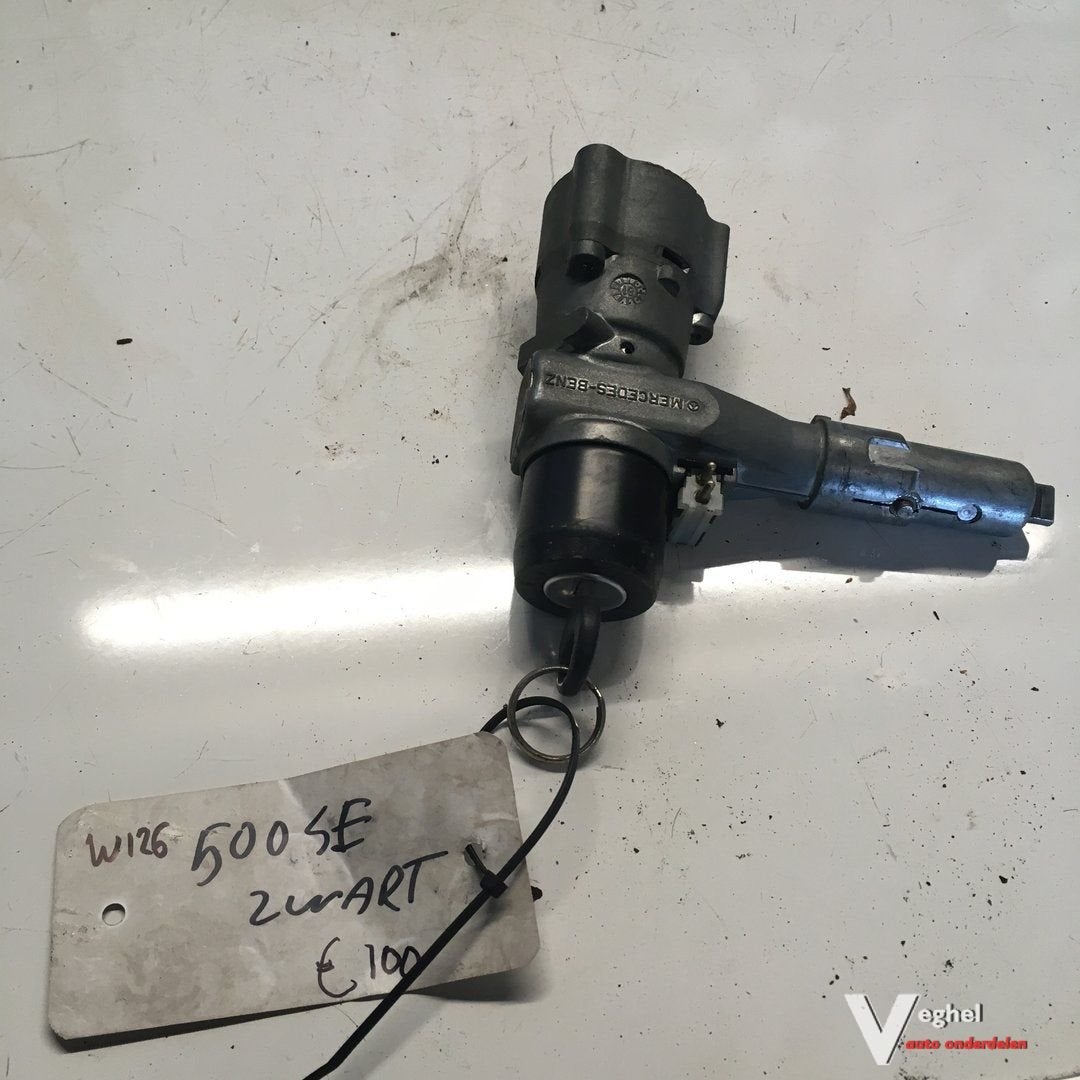 Mercedes w126 SE 5.0 automaat  1985 Contactslot met sleutel, Gebruikt, -, -, Ophalen of Verzenden