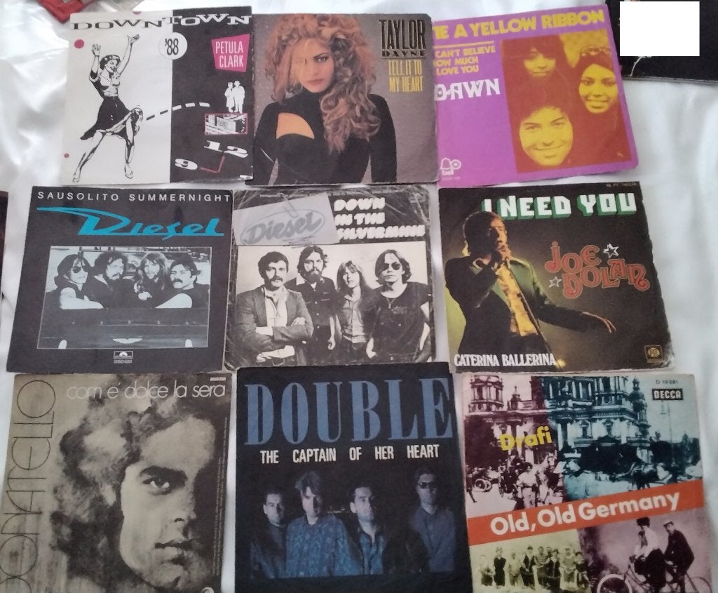 Collectie Hoezen SINGLES 7 inch platenTE KOOP, Cd's en Dvd's, Vinyl Singles, Ophalen, Gebruikt, Overige genres, Fotohoes